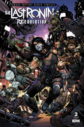 Image: Teenage Mutant Ninja Turtles: The Last Ronin II - Re Evolution #2 (cover A - Escorzas) - IDW Publishing