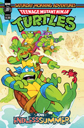 Image: IDW Endless Summer - TMNT Saturday Morning Adventures  (cover B - Lawrence) - IDW