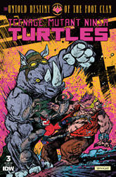 Image: Teenage Mutant Ninja Turtles: Untold Destiny of the Foot Clan #3 (cover B - Catalan) - IDW Publishing