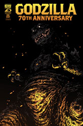 Image: Godzilla 70th Anniversary #1 (cover B - Campbell) - IDW Publishing