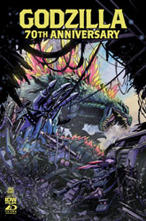 Image: Godzilla 70th Anniversary #1 (cover C incentive 1:10 - Zornow) - IDW Publishing