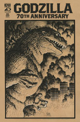 Image: Godzilla 70th Anniversary #1 (cover E incentive 1:50 - Adams) - IDW Publishing
