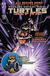 Image: Teenage Mutant Ninja Turtles Alpha #1 (cover A) - IDW Publishing
