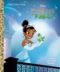 Image: Disney Little Golden Book: Princess & Frog HC  - Golden Books