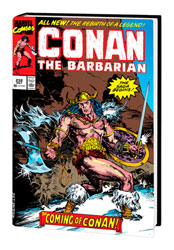 Image: Conan the Barbarian: The Original Marvel Years Omnibus Vol. 09 HC  (Direct Market cover) - Marvel Comics