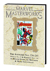 Image: Marvel Masterworks Vol. 342: Avengers Nos. 236-245, Annual No. 13 & Hawkeye Nos. 1-4 HC  - Marvel Comics