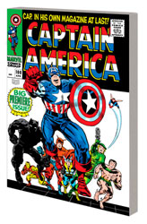 Image: Mighty Marvel Masterworks: Captain America Vol. 03 - To be Reborn SC  (variant DM cover - Jack Kirby) - Marvel Comics