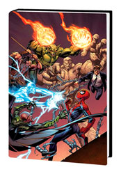 Image: Ultimate Comics Spider-Man: Death of Spider-Man Omnibus HC  (new printing) (variant DM cover) - Marvel