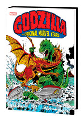 Image: Godzilla Original Marvel Years Omnibus HC  (variant DM War Giants cover - Herb Trimpe) - Marvel Comics