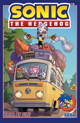 Image: Sonic the Hedgehog Vol. 12: Trial by Fire SC  - IDW Publishing