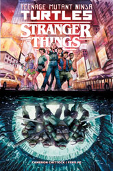 Image: TMNT x Stranger Things GN  - IDW Publishing