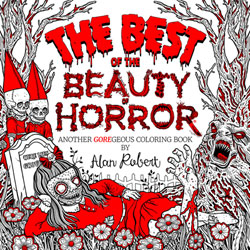 Image: Best of Beauty of Horror: Another Goregeous Coloring Book SC  - IDW Publishing
