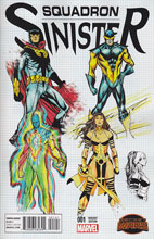 Image: Squadron Sinister #1 (1:20 incentive design cover - Pacheco) - Marvel Comics