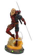 Image: Marvel Gallery PVC Diorama: Deadpool Unmasked  - Diamond Select Toys LLC