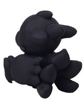 Image: Final Fantasy Plush: Chocobo Autograph  (Black version) - Square Enix Inc