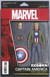 Image: Heroes Reborn #7 (variant Action Figure cover - Christopher) - Marvel Comics