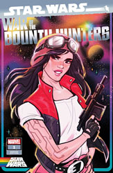 Image: Star Wars: War of the Bounty Hunters #1 (variant Pride cover - Tarr) - Marvel Comics