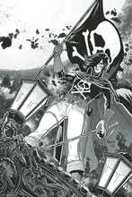Image: Space Pirate Captain Harlock #1 (incentive 1:10 cover - Paquette B&W virgin) - Ablaze