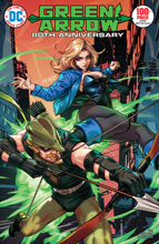 Image: Green Arrow 80th Anniversary 100-Page Super Spectacular #1 (variant 1970s decade cover - Derrick Chew)  [2021] - DC Comics