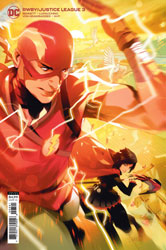 Image: RWBY / Justice League #3 (variant card stock cover - Simone Di Meo) - DC Comics