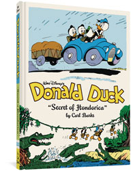 Image: Walt Disney's Donald Duck Vol. 10: Secret of Hondorica HC  - Fantagraphics Books