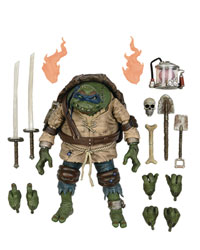 Image: Universal Monsters vs. TMNT Ultimate Action Figure: Leonardo as Hunchback  (7-inch) - Neca