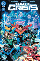 Image: Dark Crisis #1 (cover A wraparound - Daniel Sampere) - DC Comics