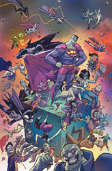 Image: Batman / Superman: World's Finest #4 (cover D incentive 1:50 card stock - Riley Rossmo Bizarro) - DC Comics