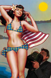 Image: Bettie Page Vol. 06 #1 (cover M incentive 1:20 - Puebla Virign) - Dynamite