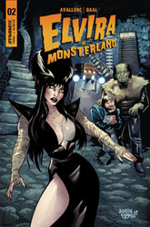 Image: Elvira in Monsterland #2 (cover A - Acosta) - Dynamite