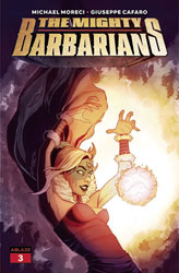 Image: Mighty Barbarians #3 (cover A - Yarski) - Ablaze Publishing