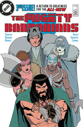 Image: Mighty Barbarians #3 (cover D - Casas Homage) - Ablaze Publishing