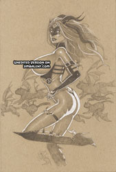 Image: Tarot: Witch of the Black Rose #140 (cover B - deluxe Tarot) - Broadsword Comics