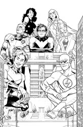 Image: Titans #2 (cover F incentive 1:25 cardstock - Even Doc Shaner) - DC Comics