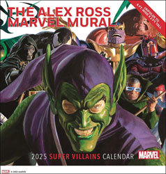 Image: Alex Ross Marvel Super Villains Mural 2025 Wall Calendar  - Andrews Mcmeel