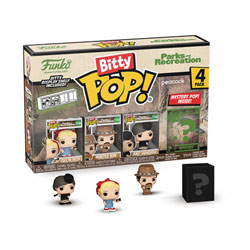 Image: Bitty Pop! Vinyl Figure: Parks & Rec - Leslie  (4-pack) - Funko