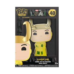 Image: Loungefly Pop! Pin: Marvel: Loki - Classic Loki  - Funko
