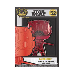 Image: Loungefly Pop! Pin: Star Wars: Dark Side - Darth Maul  (Chase Group) - Funko