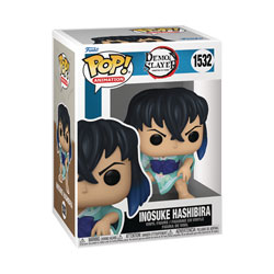 Image: Pop! Animation Vinyl Figure: Demon Slayer - Inosuke Kimono  - Funko