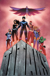 Image: Titans #12 (variant cardstock cover - Lee Garbett) - DC Comics