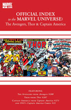 Image: Avengers, Thor & Captain America Official Index to the Marvel Universe #6 - Marvel Comics