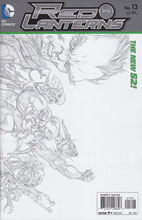 Image: Red Lanterns #13 (variant cover) - DC Comics