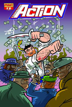 Image: Codename: Action #2 (subscription cover - Aw Yeah) - Dynamite