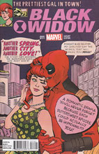 Image: Black Widow #11 (variant cover - Wu Deadpool 75th Anniversary) - Marvel Comics