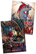 Image: Red Sonja Trading Cards Preview Set  - Dynamite