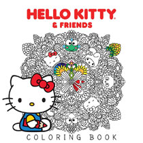 Image Hello Kitty Friends Coloring Book SC