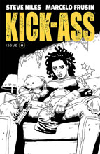 Image: Kick-Ass #8 (cover B - Frusin B&W)  [2018] - Image Comics