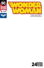 Image: Wonder Woman Blank Comic #1 - DC Comics