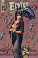 Image: Elvira: Mistress of the Dark #4 (cover A - Linsner) - Dynamite