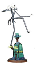 Image: Nightmare Before Christmas Gallery PVC Figure: Oogie's Lair Jack  - Diamond Select Toys LLC